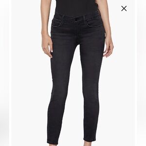 Frame Denim Black Skinny Jean